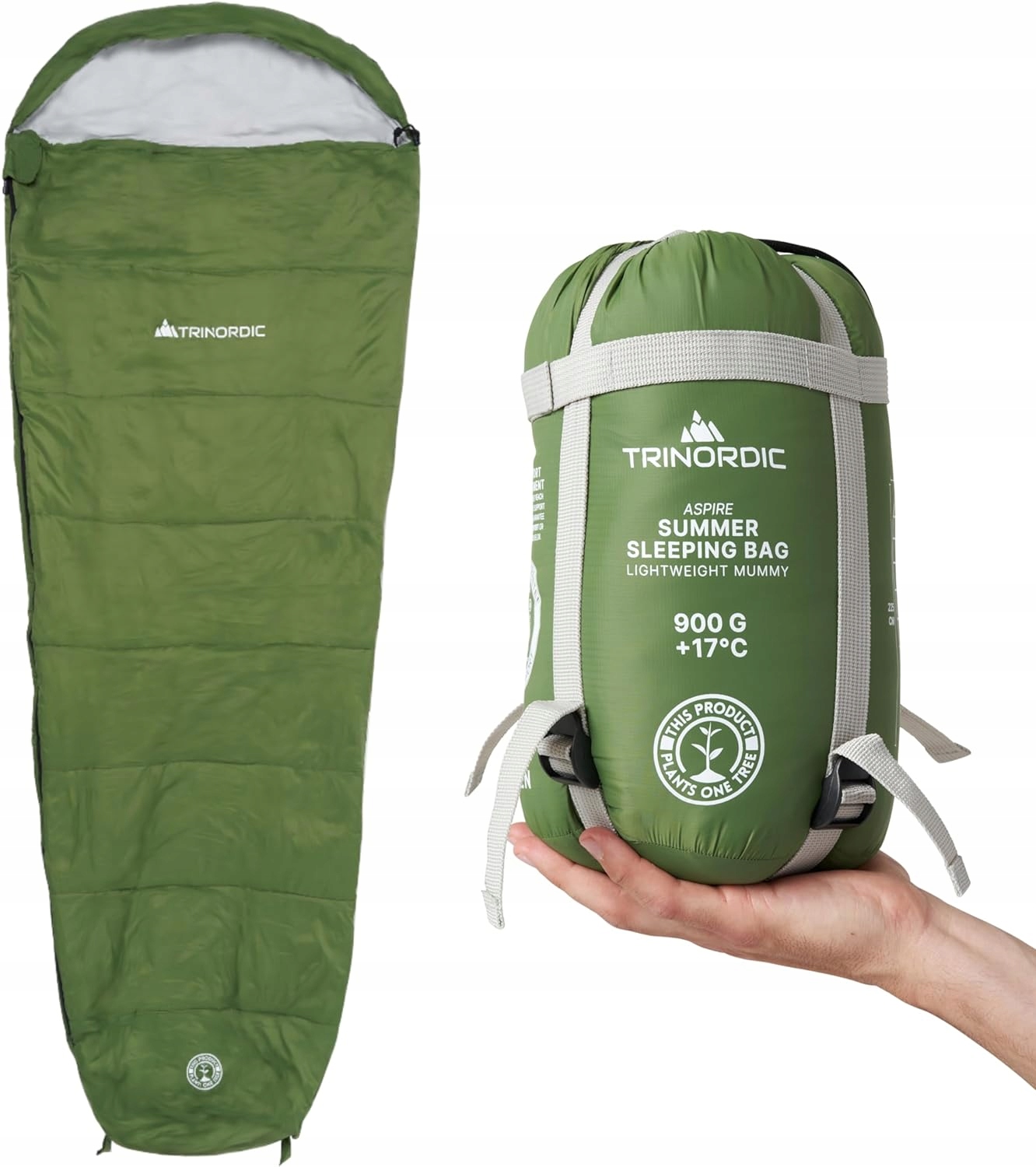 Śpiwór TRINORDIC 900 80 cm x 220 cm