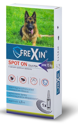 

Frexin krople 1,8 ml dla psa