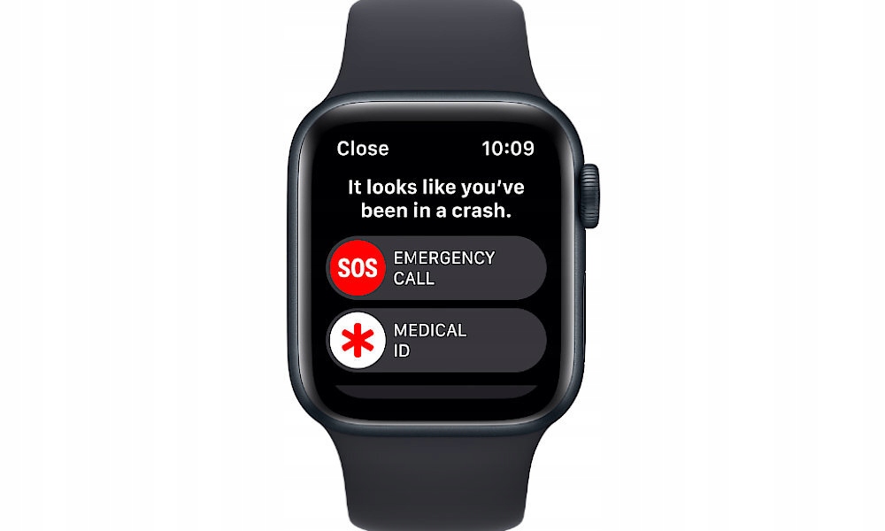 SMARTWATCH APPLE WATCH SE (2 generacji) 2022 40MM GPS CZARNY / BLACK Model Watch SE GPS 40mm