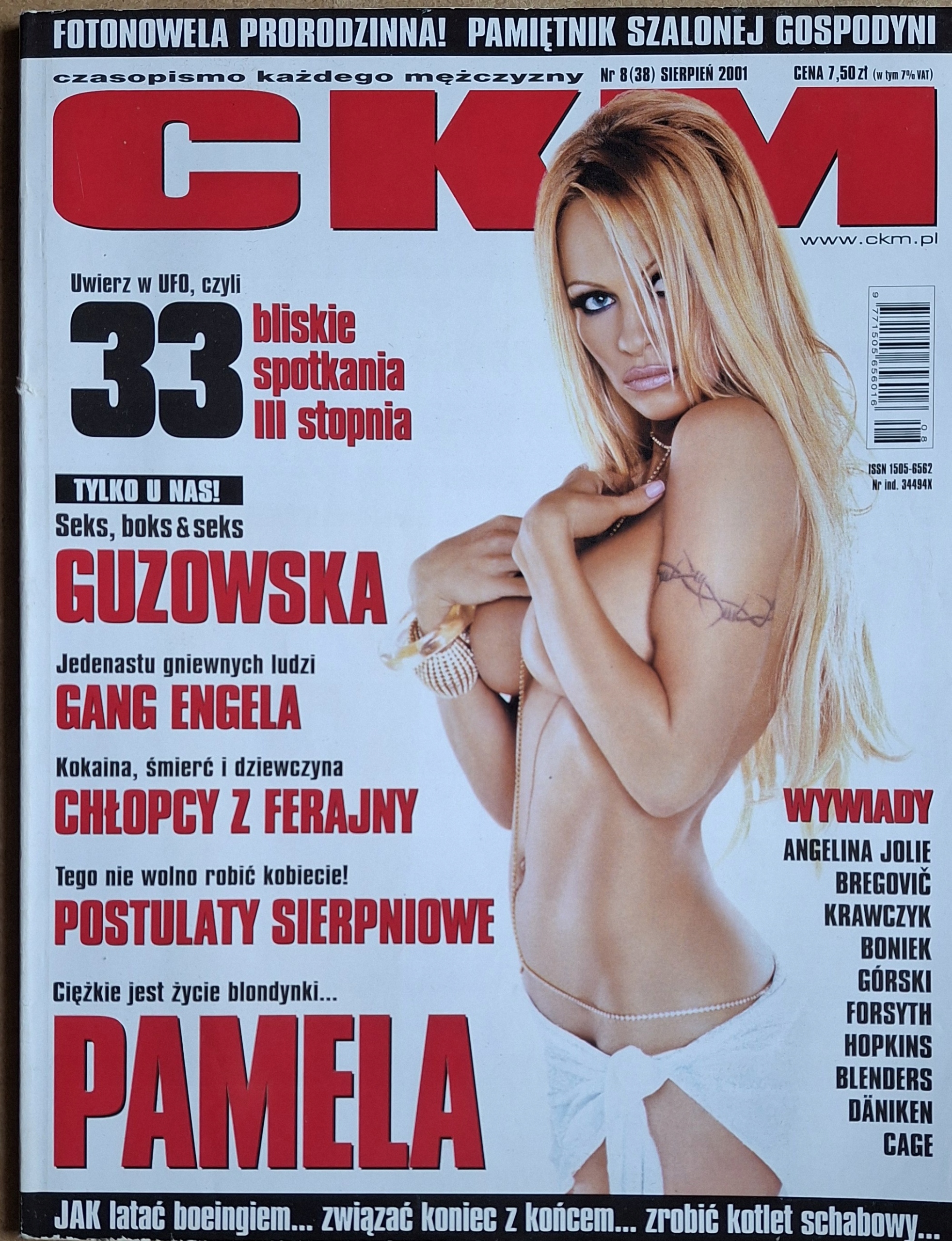 CKM NR.8 2001 - PAMELA ANDERSON