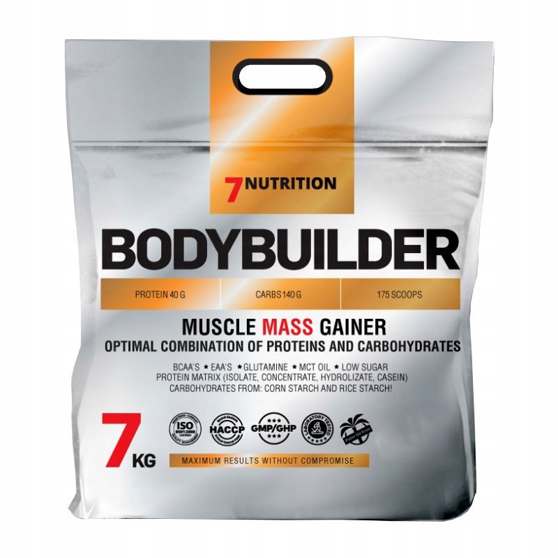 7NUTRITION Bodybuilder 7000 g Gainer Koncentrovaná Energie
