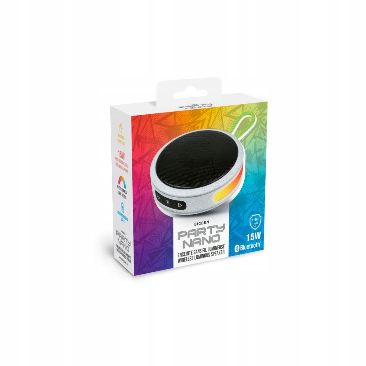 Enceinte Bluetooth lumineuse – BIG BEN PARTYBTHPS