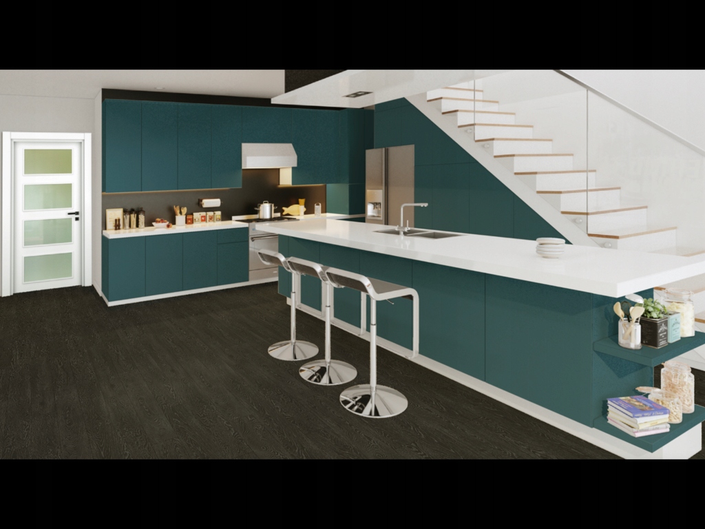 Fronty akrylowe Akryl-24 NIEBIESKI MAT 284x596 Kod producenta Akryl-24