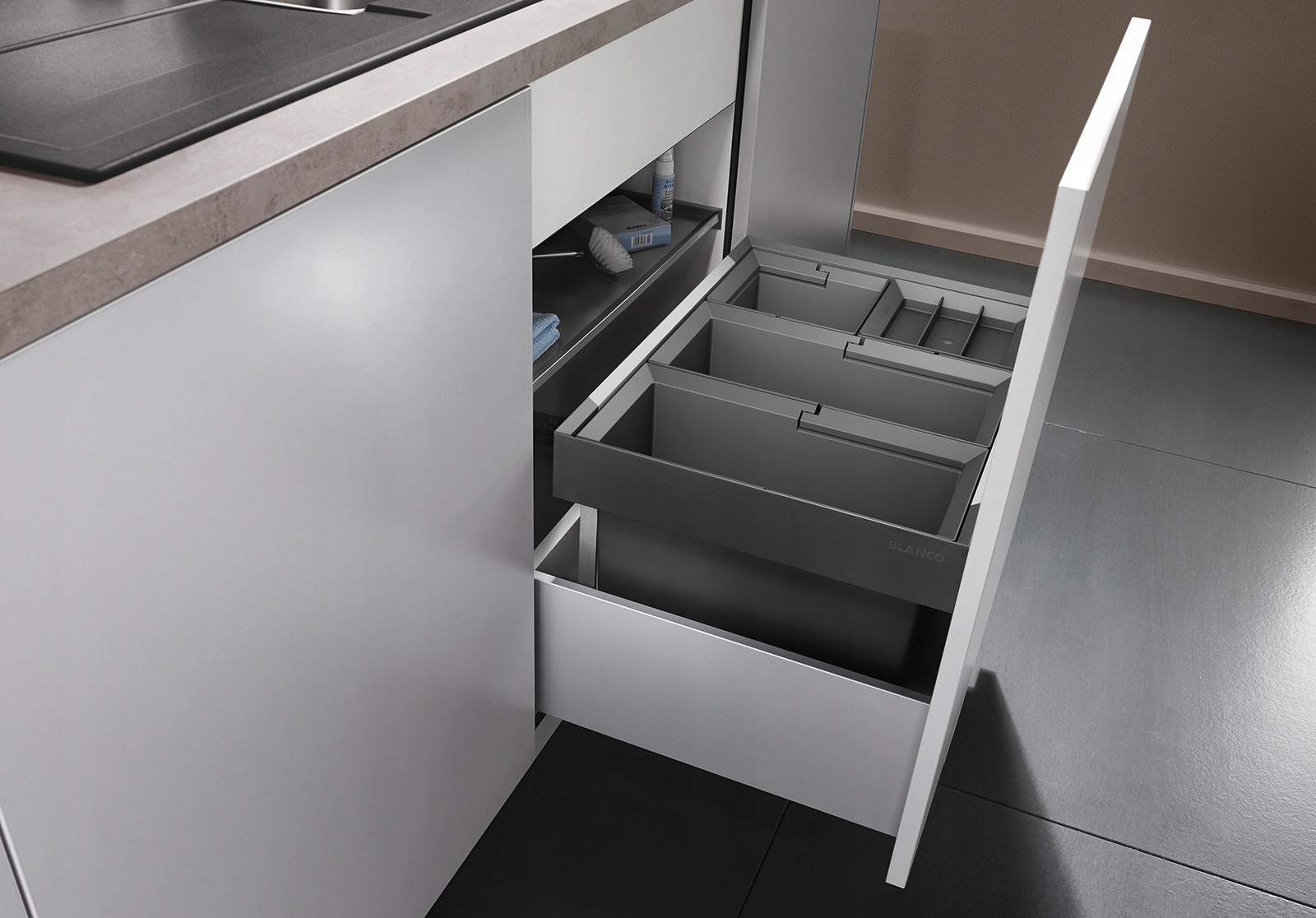 BLANCO FLEXON II XL 60/3 Z POKRYWĄ SYSTEMOWĄ Marka Blanco