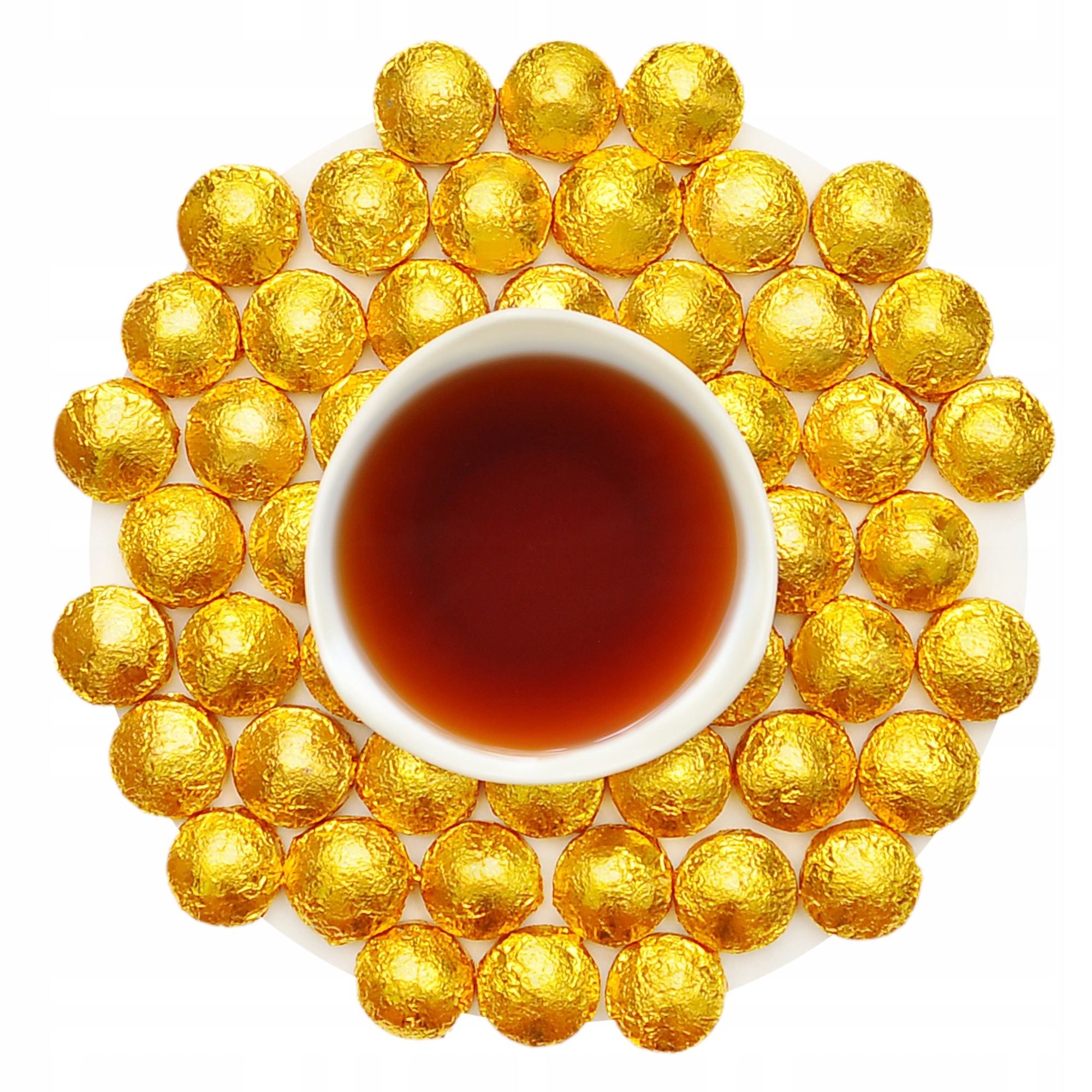 Čaj Červený lisovaný Pu Erh Tuocha Gold 500 g puerh