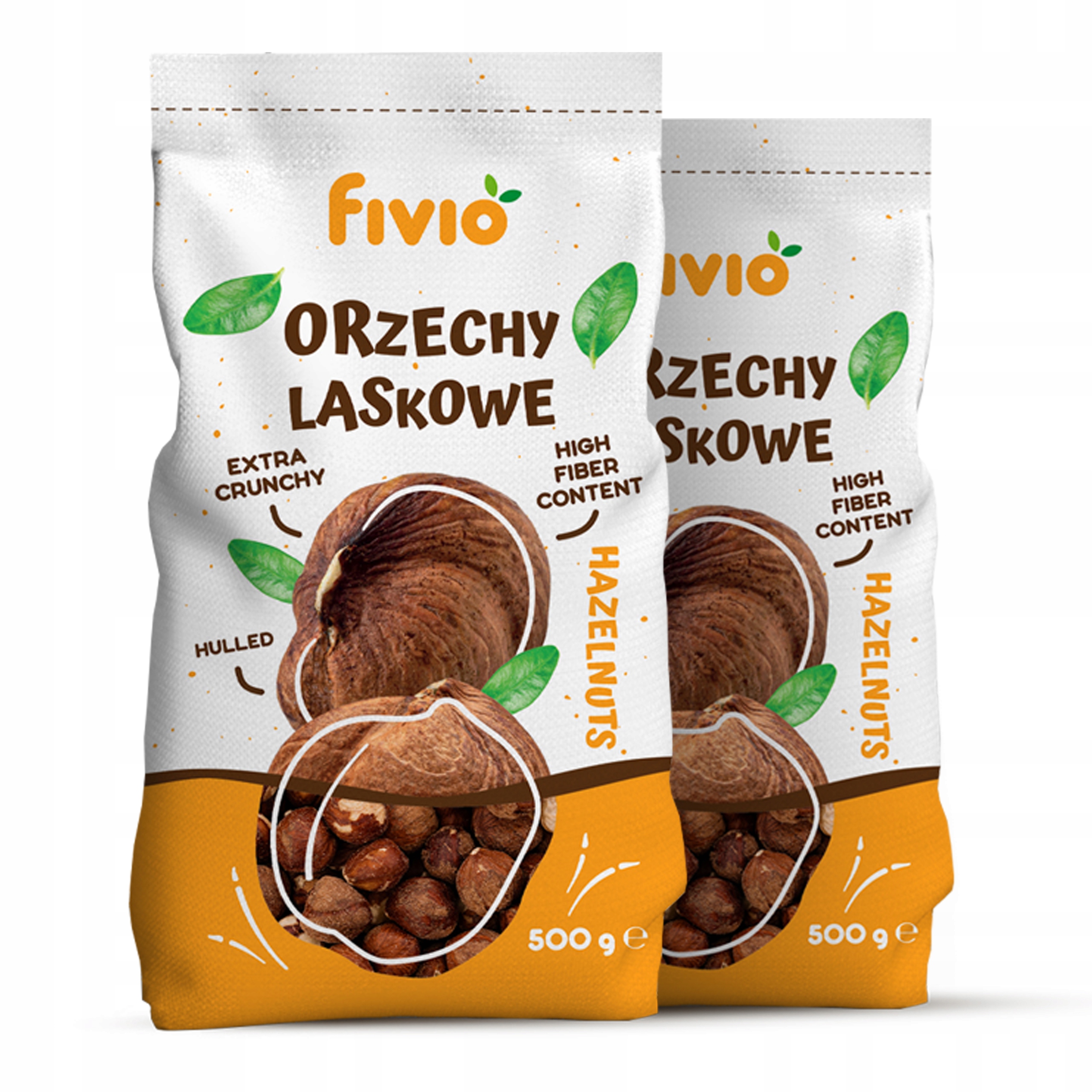 Levně Lískové Ořechy Loupané 1KG 1000G Čerstvé Přírodní Velké Vysoká Kvalita Fivio