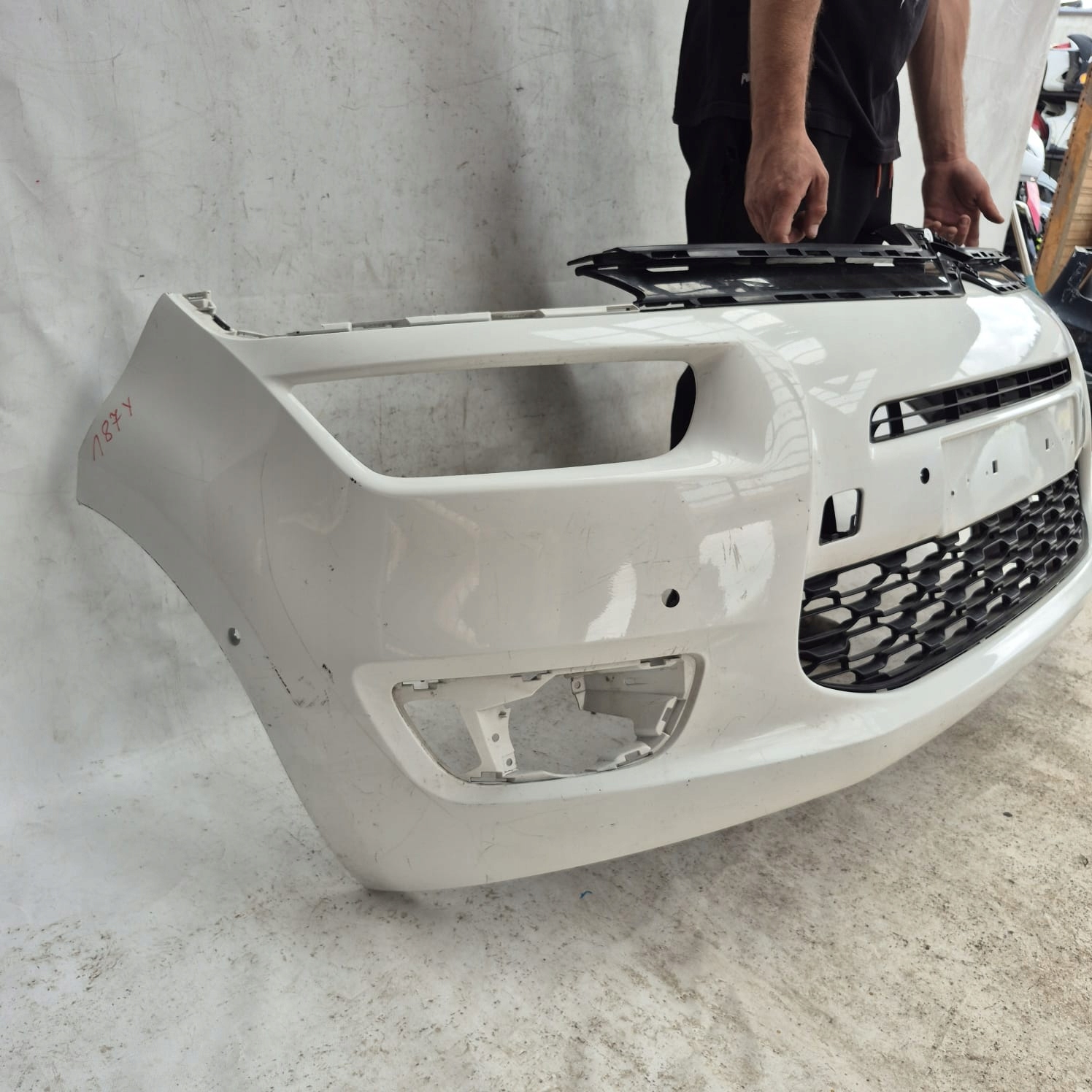 CITROEN C4 GRAND PICASSO II 13-16 bumper front front PDC