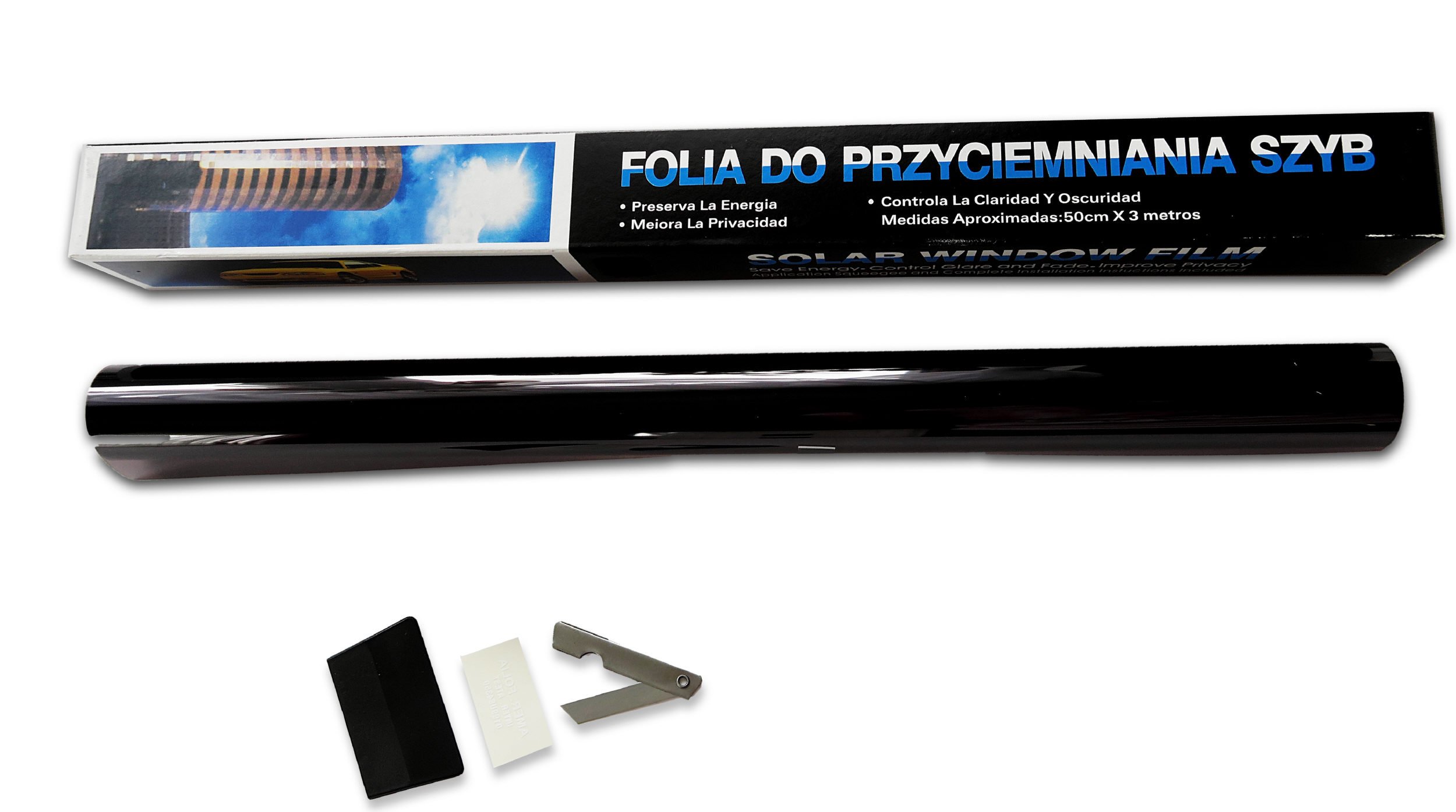 

Folia Do Przyciemniania Szyb Atest 50x300 Premium