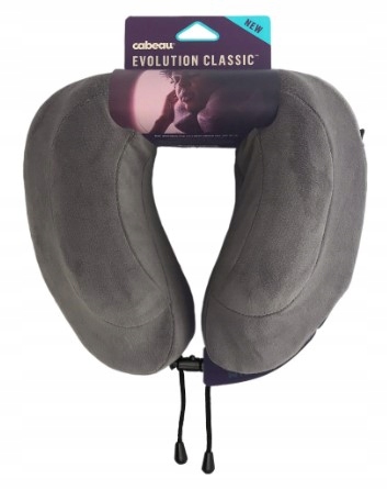 Polštář na krk Cabeau Classic Šedá
