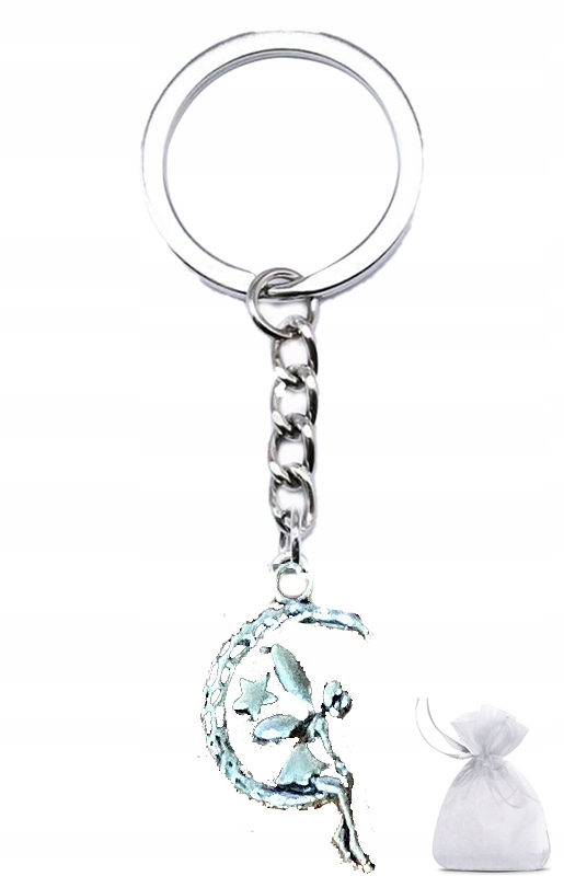 BRELOK CHARMS MOON WRÓŻKA ELF BOHO PREZENT C1621