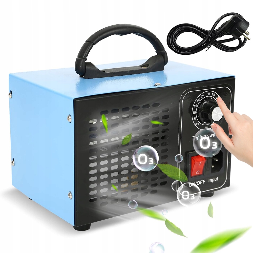 Generátor Ozonu Ozonátor Čistička Vzduchu 48 000 Mg/h Výkonný 100 W