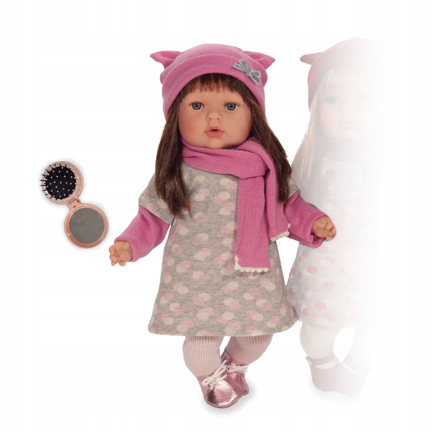 

Lalka hiszpańska Nines 6060 Tita brunetka 45 cm