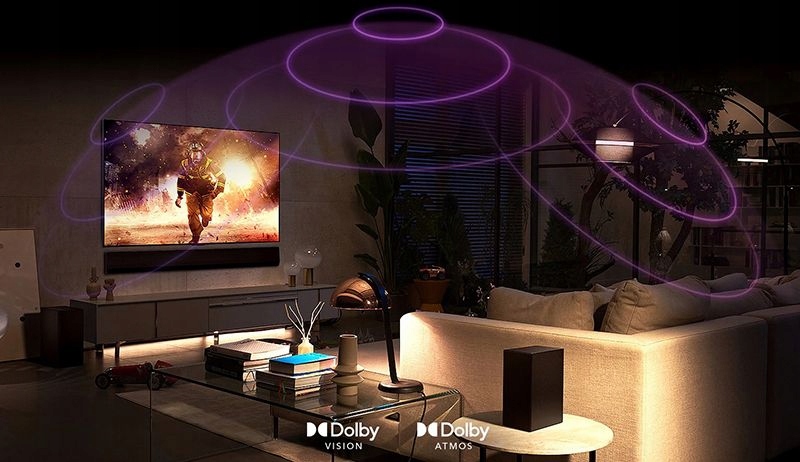 OLED48C31LA TV Oled 4K Smart TV Webos DVB-T2 Typ telewizora OLED