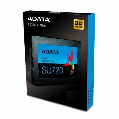 Dysk Ssd Adata SU720 250GB 2,5" Sata III 6Gb/s 3D Nand Slc ASU720SS-250G-C