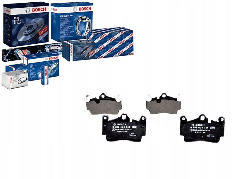 Brzdové Destičky Vw Zadní Touareg Bosch Asistent Kolize #34