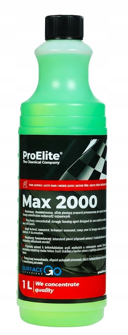 Max 2000 1L ProElite aktywna piana do mycia pojazdów