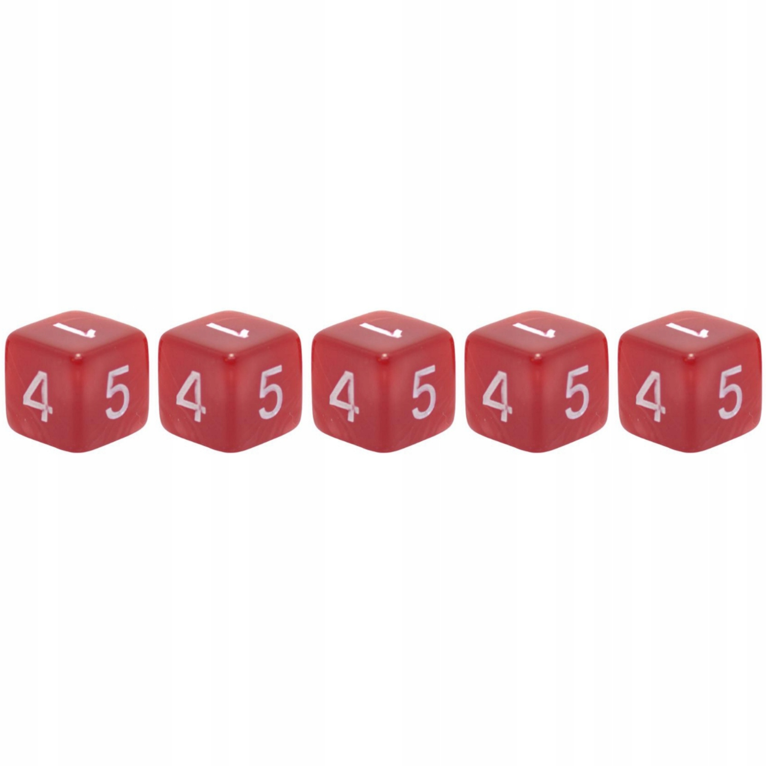 ZESTAW 5 KOSTEK K6 RPG Z PIEKIEŁ KOŚĆ 1,6 CM