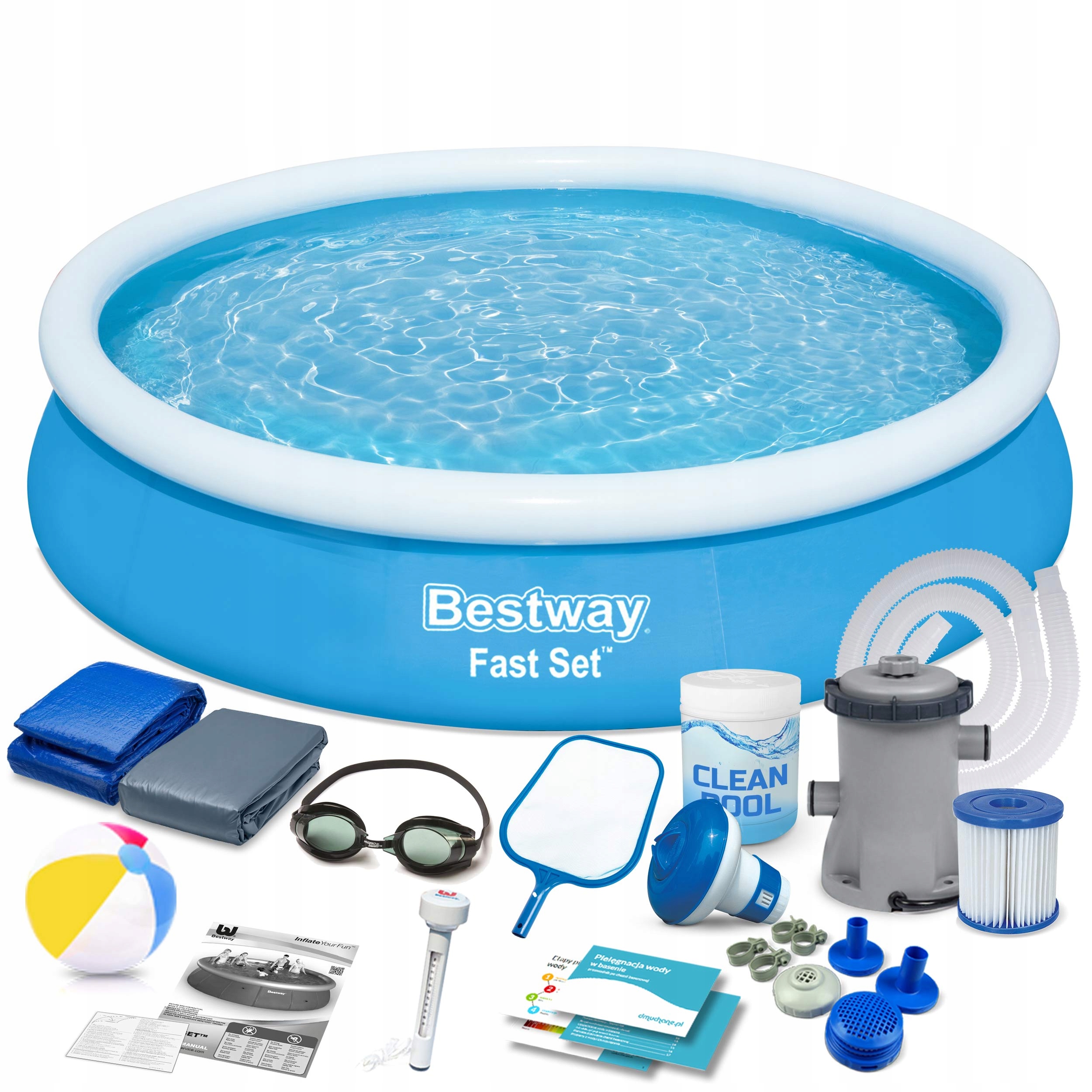 

Basen Ogrodowy Rozporowy 366x76cm Bestway 17w1