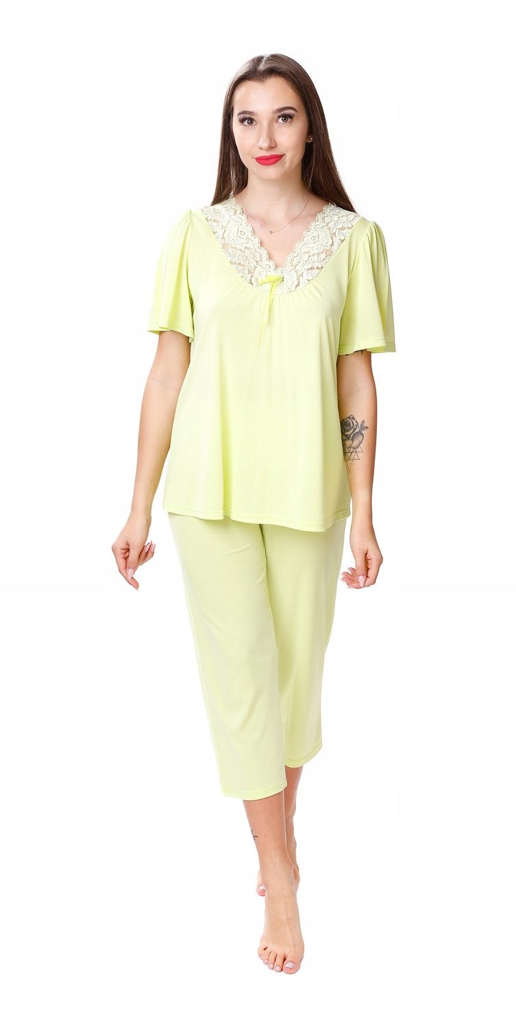 Dwuczęściowa piżama damska Xenia groszkowy 42