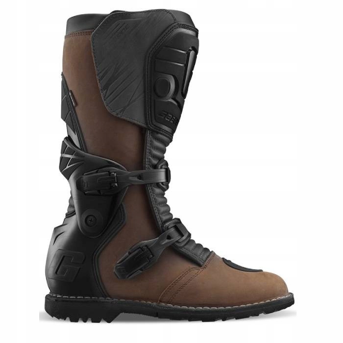 Motocyklové topánky Gaerne G-dakar Gore-tex Turistické/ Enduro hnedé 44
