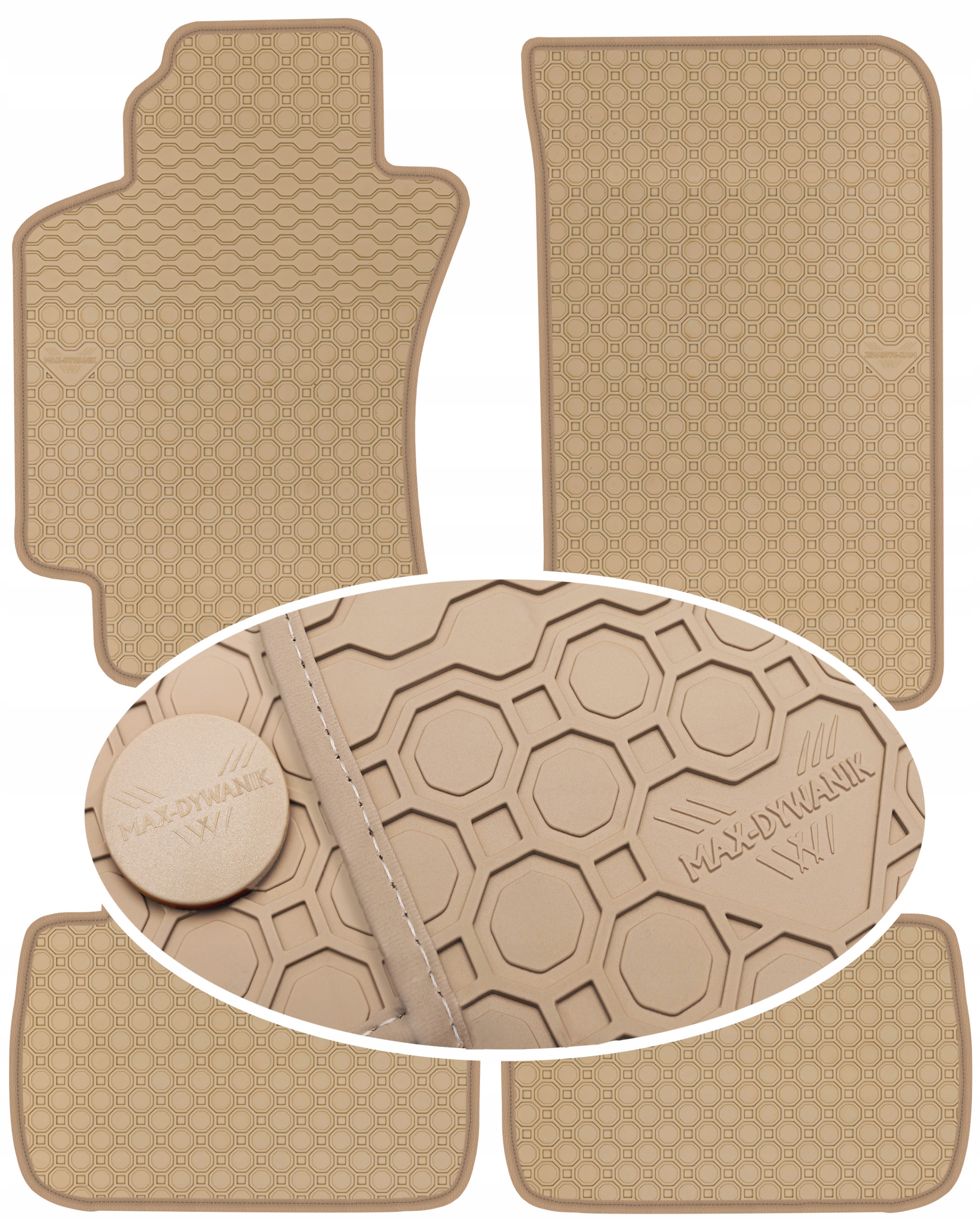 Toyota Avensis I 1998-2003 Gumové rohože PrimeLiner