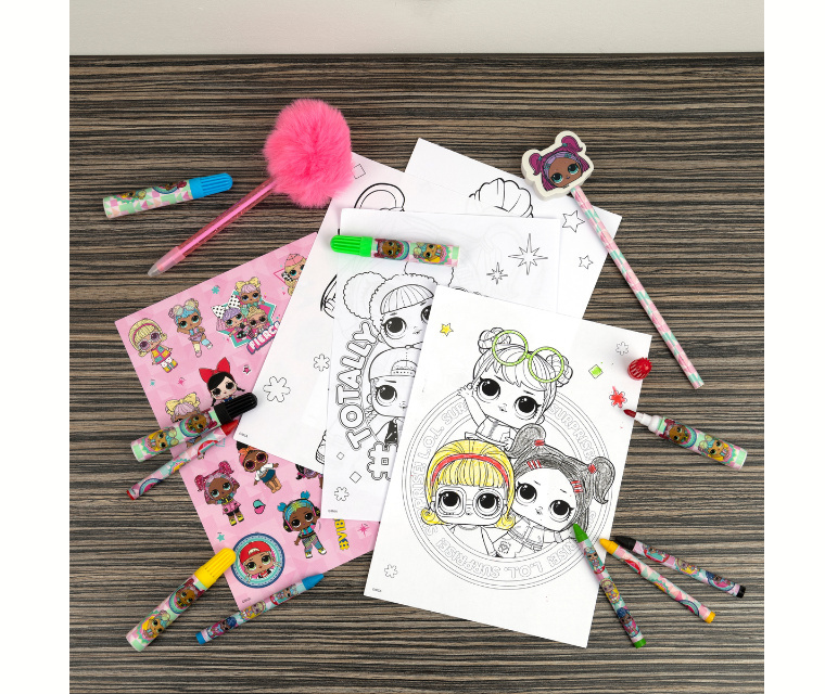 Zestaw do kolorowania LOL SURPRISE w plecaku Marka Undercover