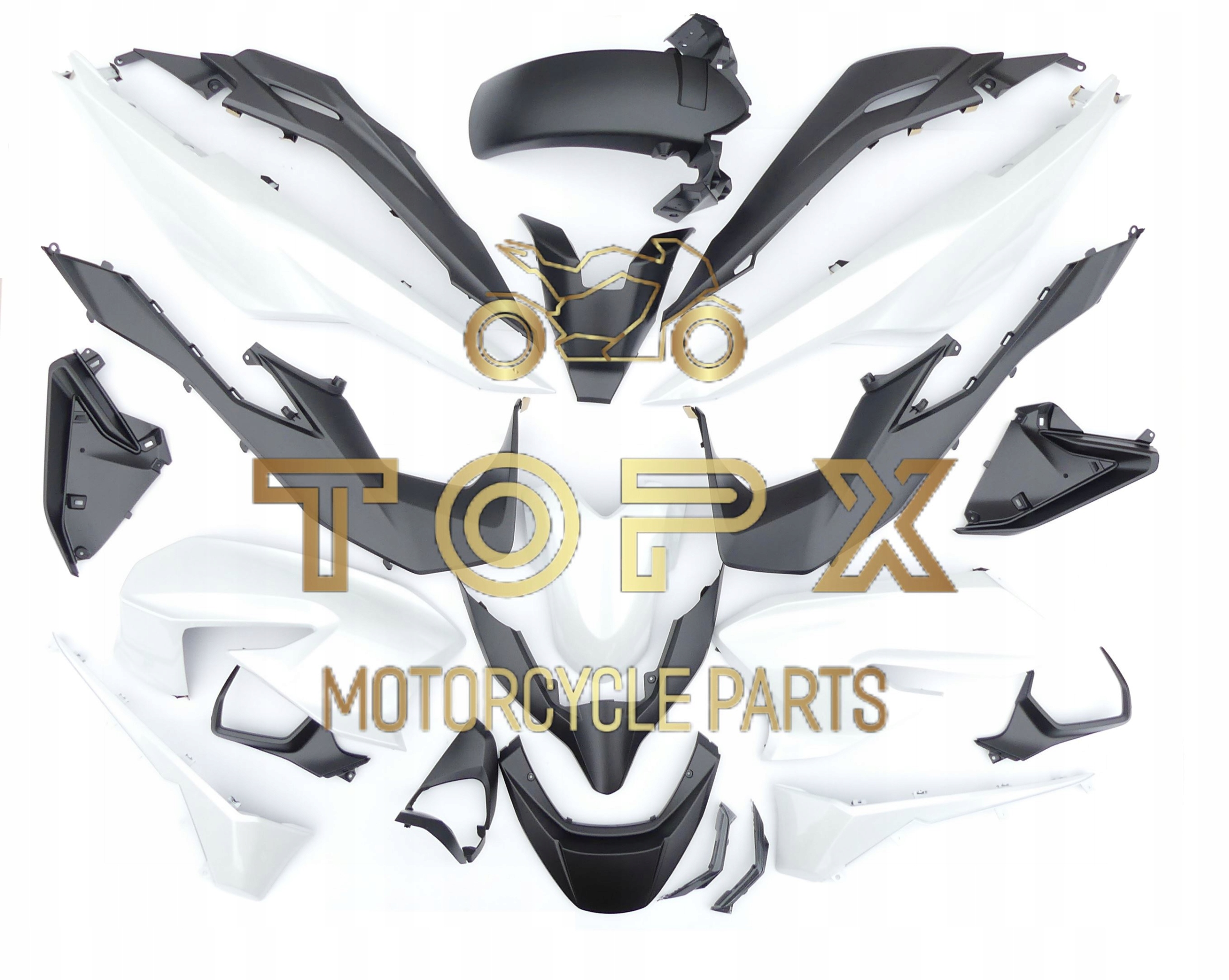 Šata Komplet x23 Ovečka Blatník Bok Honda Nss 125 Forza 18-20