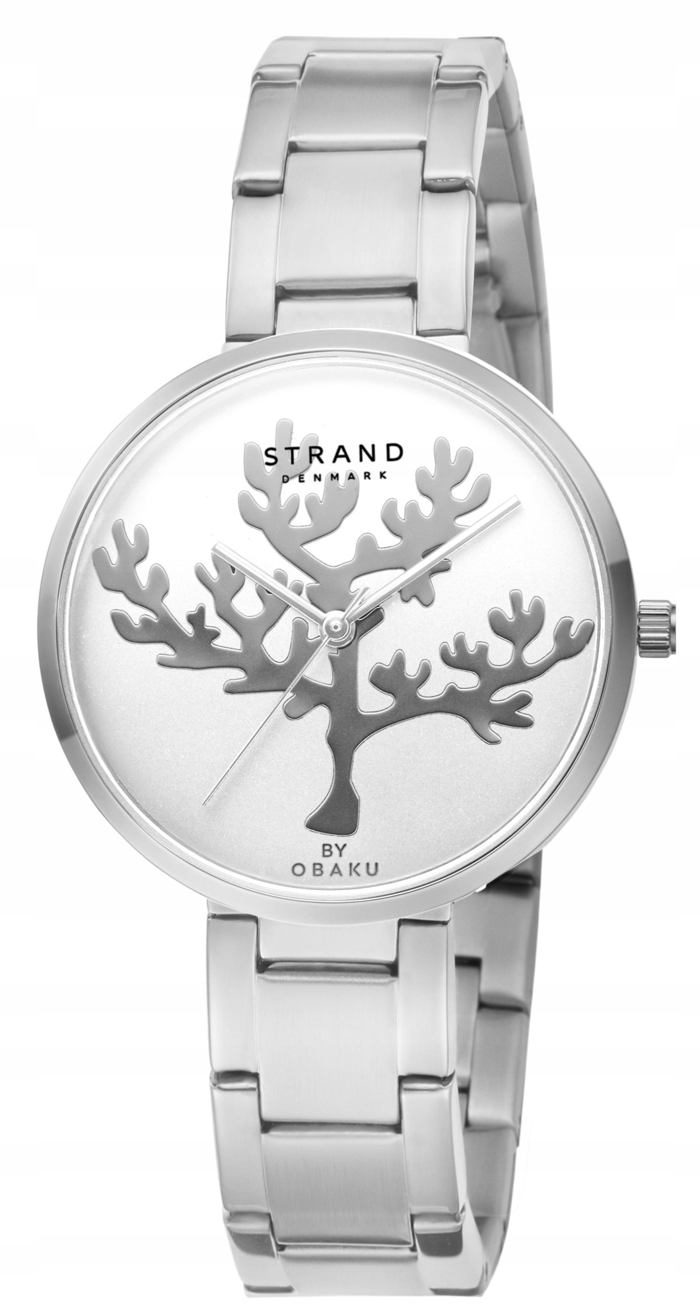 Nový originální dámský náramek Strand by Obaku S700LXCISC-DCR stříbrný, krabička
