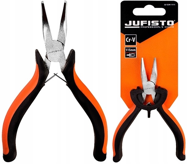 

Jufisto Szczypce Mini Wydłużone Proste 115mm
