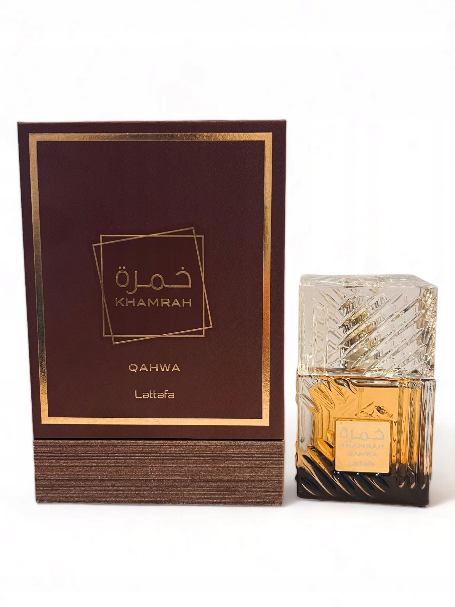 Lattafa Khamrah Qahwa 100ml Eau de Parfum arabské parfémy káva