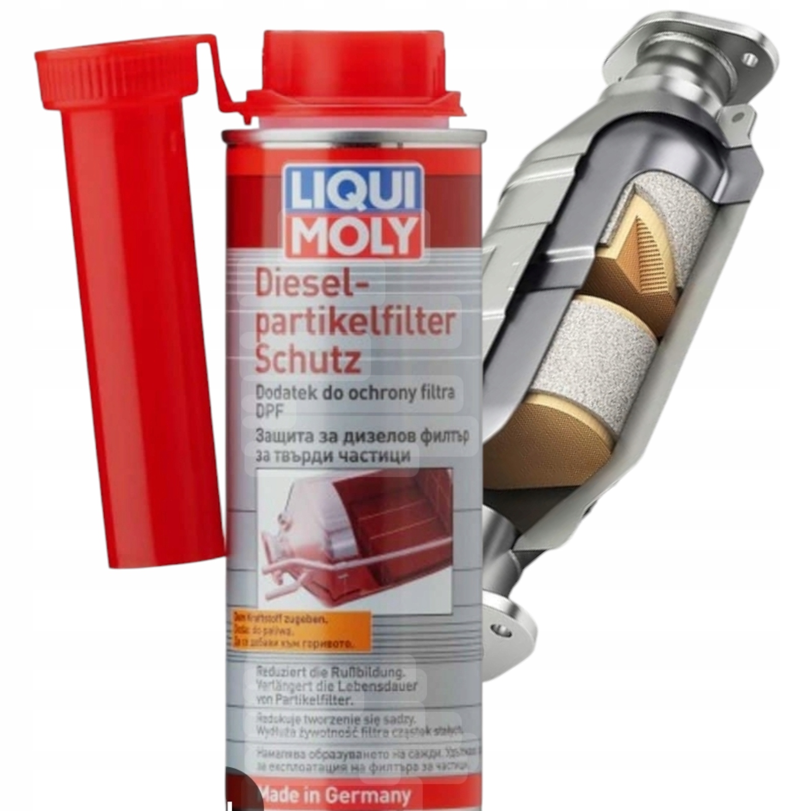 Środek do Ochrony Filtra Dpf – Dodatek do Diesela , Preparat czyszczący .