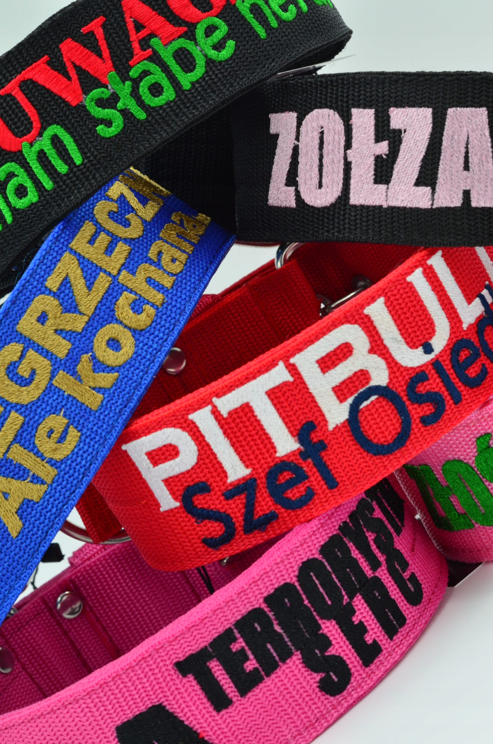 Levně Obojek pro psa s vlastní výšivkou