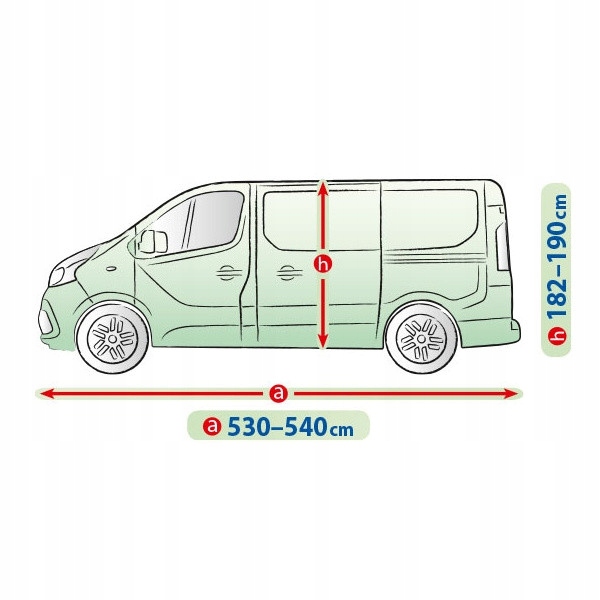 Autoplachta Mobile Garage van L540