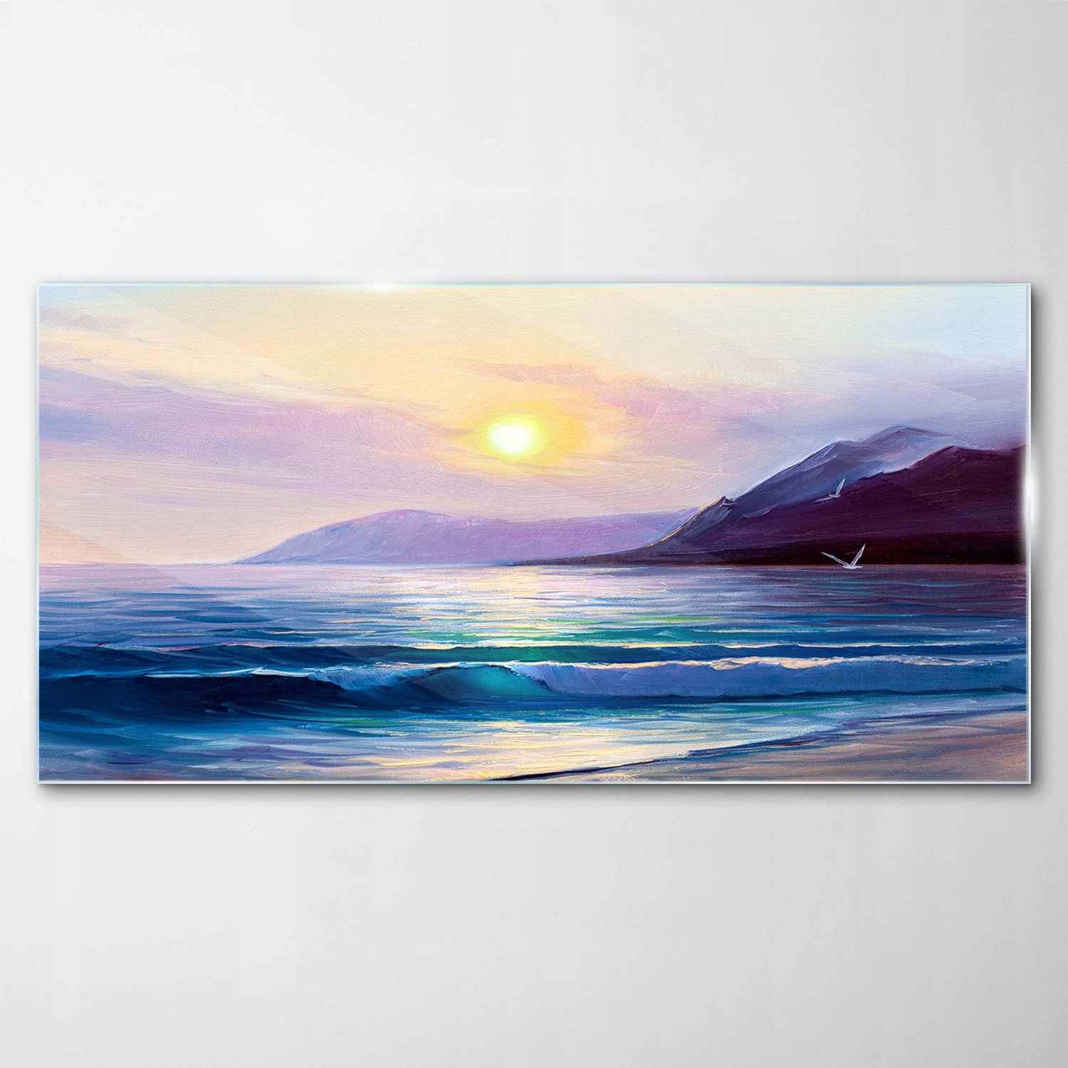 

Hartowany Obraz Szklany Morze Ocean Fale 140x70