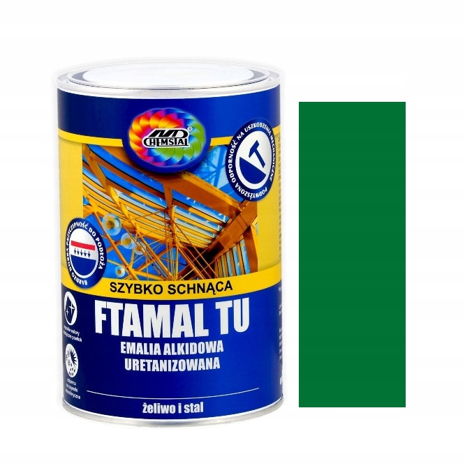 

Chemstal Ftamal Tu Emalia 1L Zielony Butelkowy