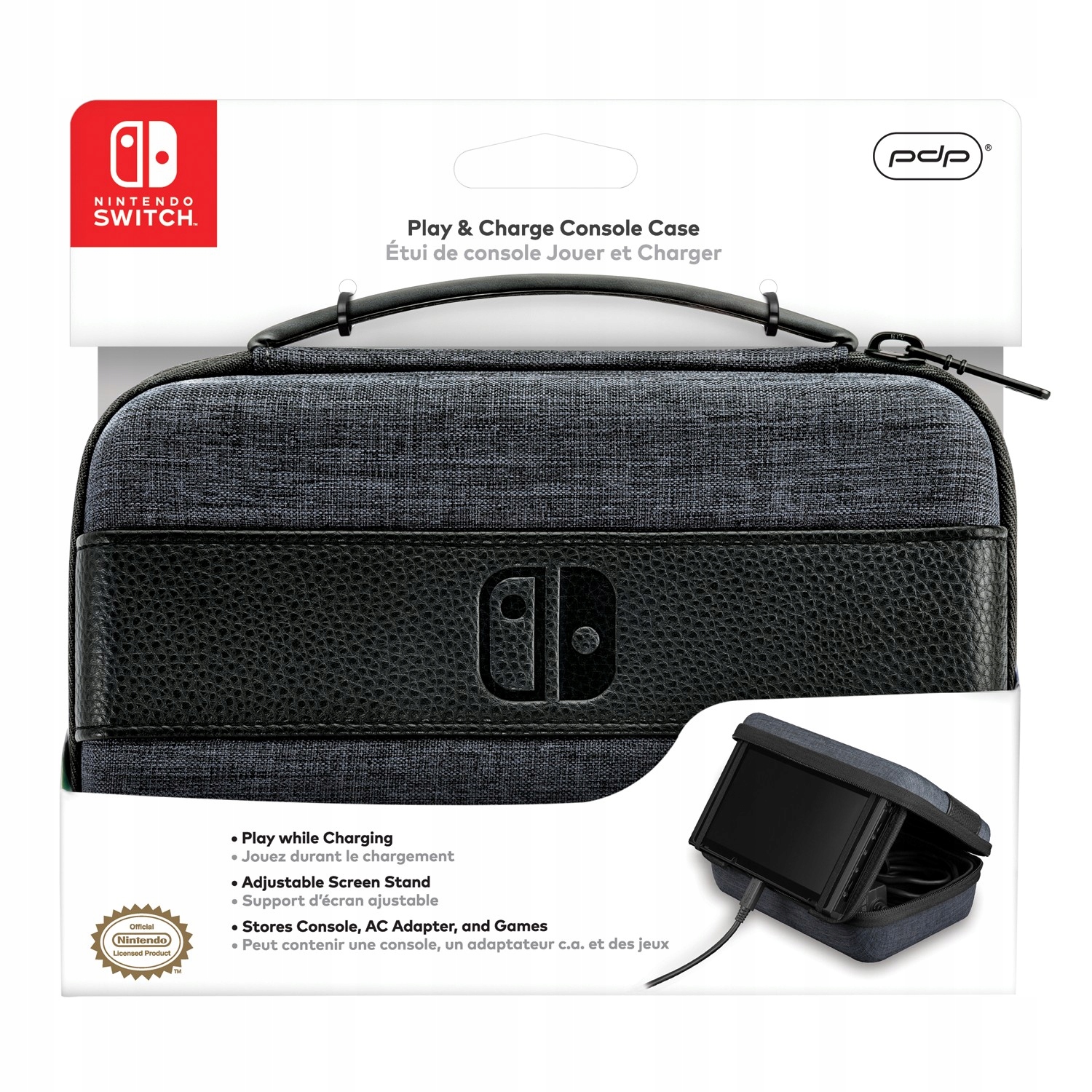

Nintendo Switch Etui Play & Charge / Pdp
