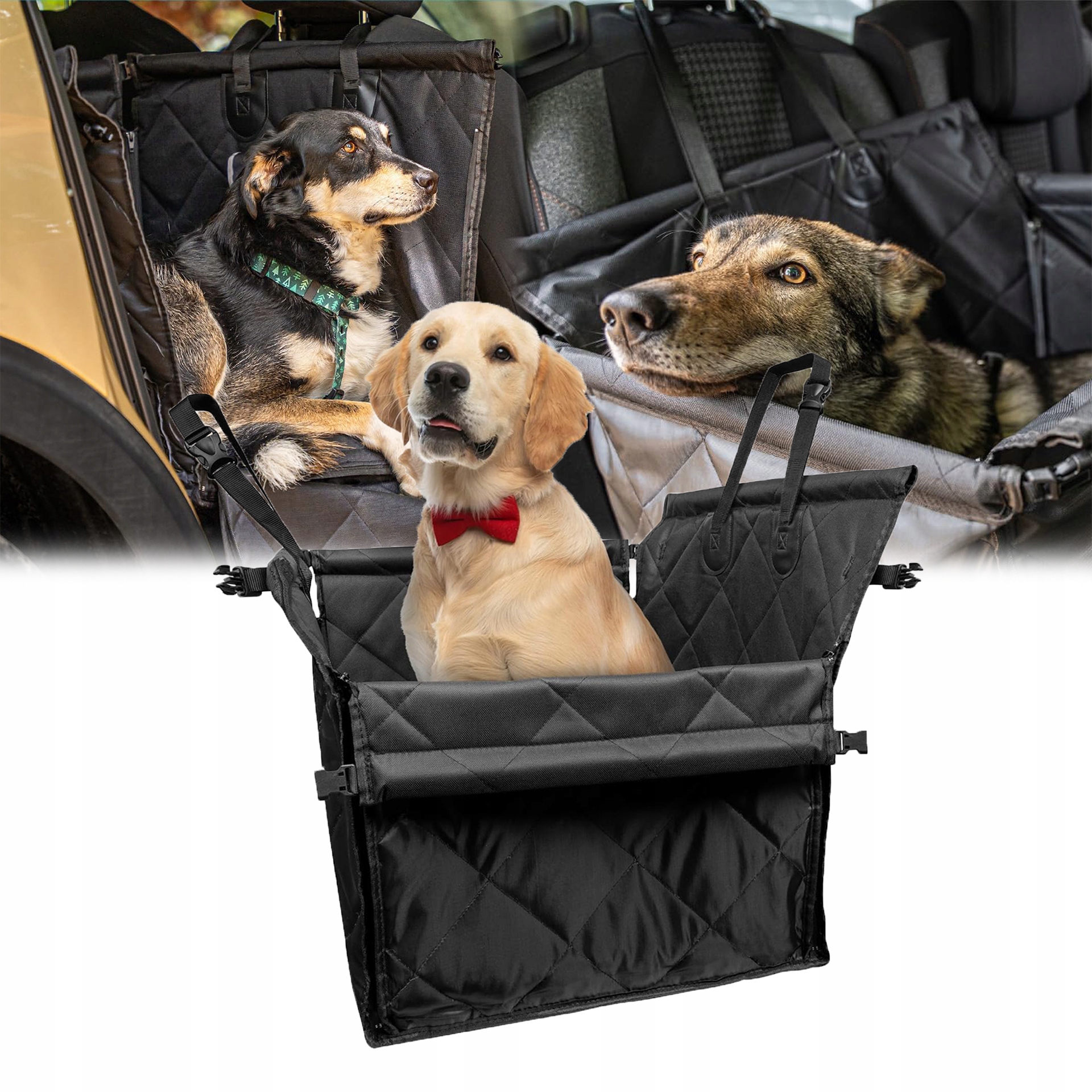 Levně Podložka do auta 600D Oxford 4-směrně nastavitelné Chránič kufru/sedadla