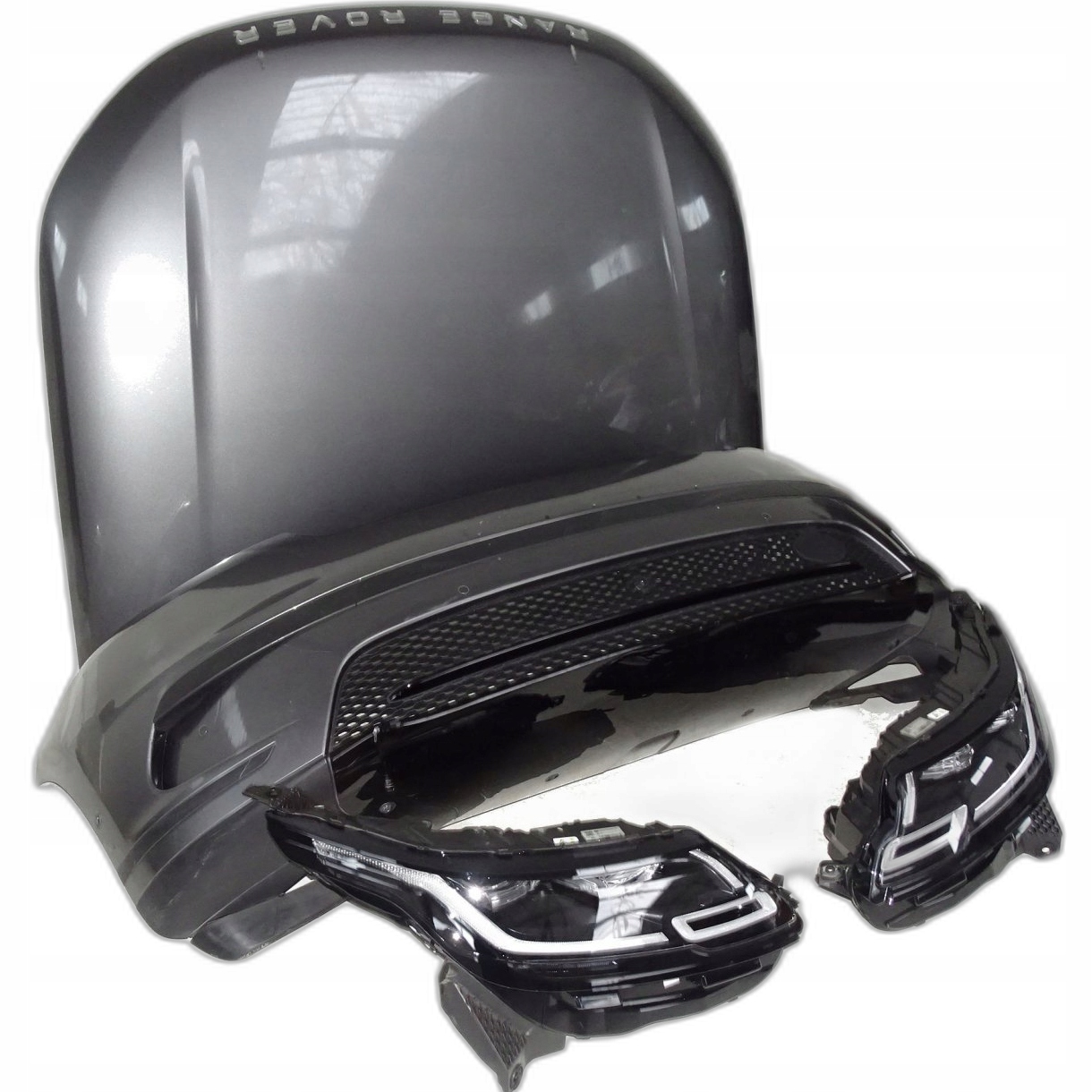 zderzak maska LED lampy RANGE ROVER VELAR 2018 19