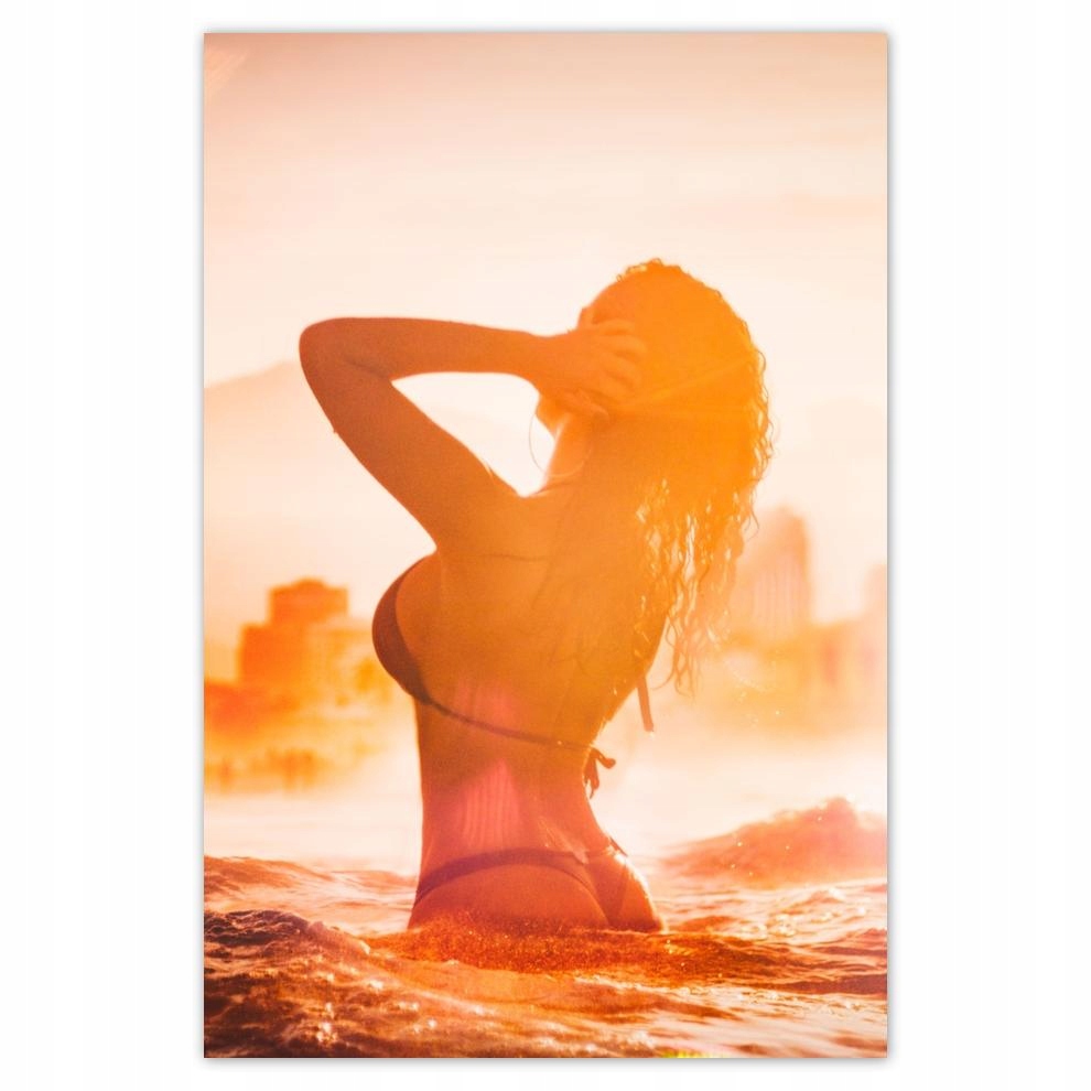 

Plakat 62x93 Kobieta w morzu