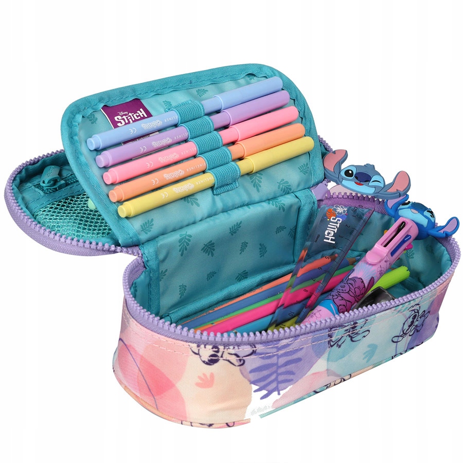 PIÓRNIK SZKOLNY SASZETKA USZTYWNIANA TUBA STITCH PASTEL Marka CoolPack