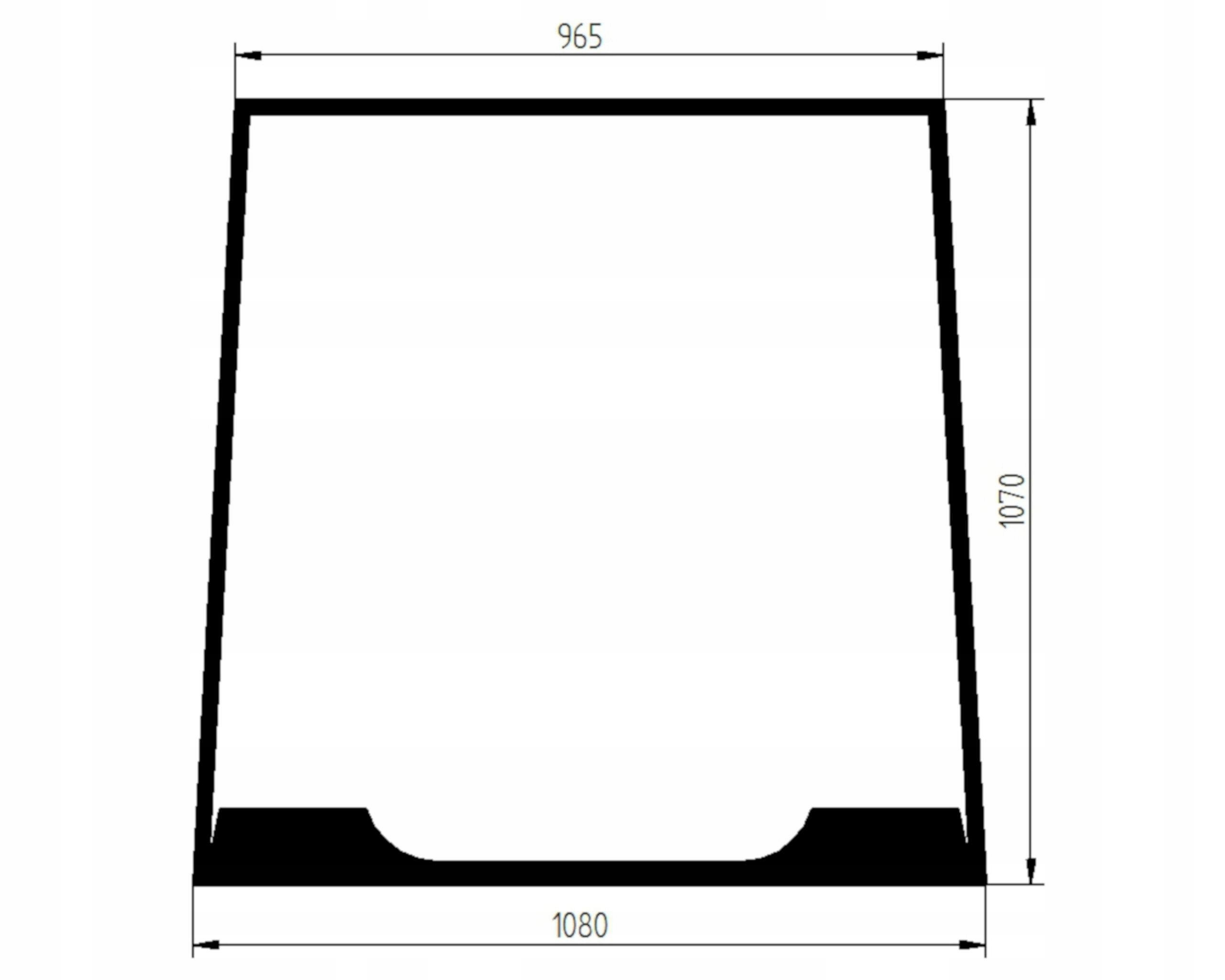 čelní sklo Jcb 827/30468