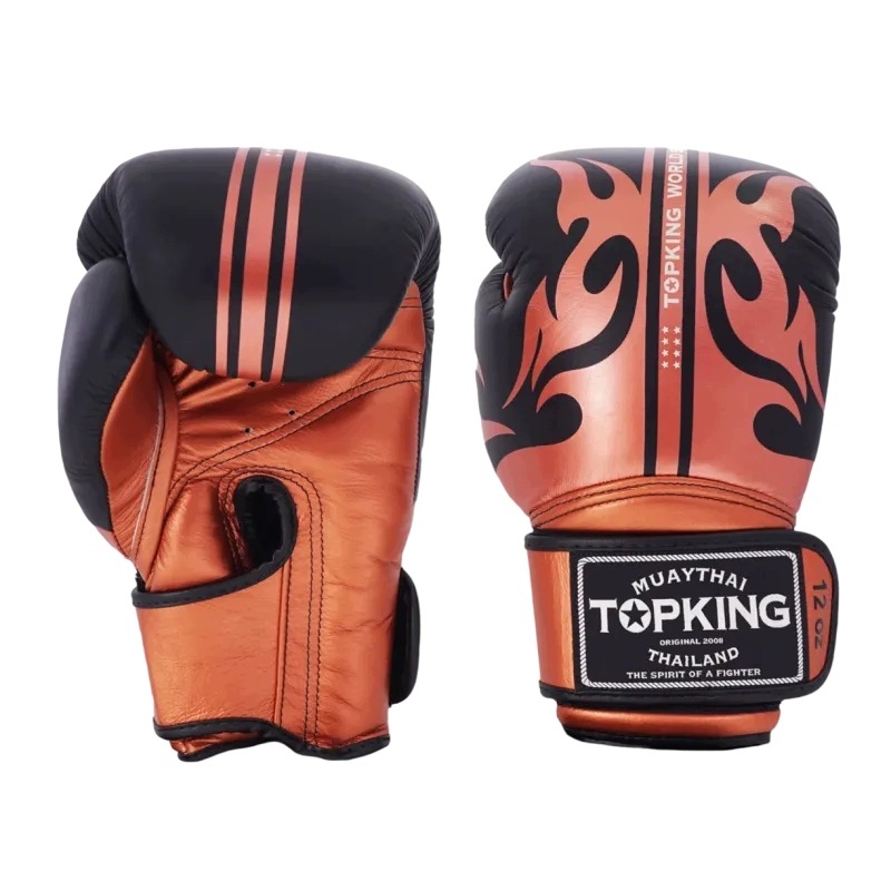 Rękawice Bokserskie Muay Thai Top King World Series Czarny 12OZ