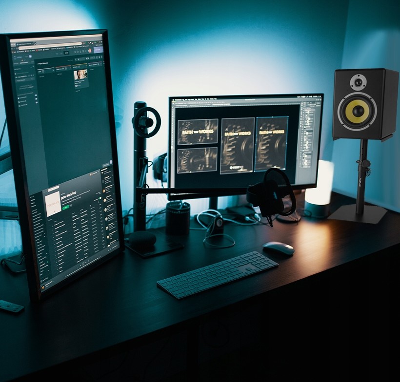 2x STATYW pod monitor studyjny SET Vonyx SMS10 Rodzaj pod monitor