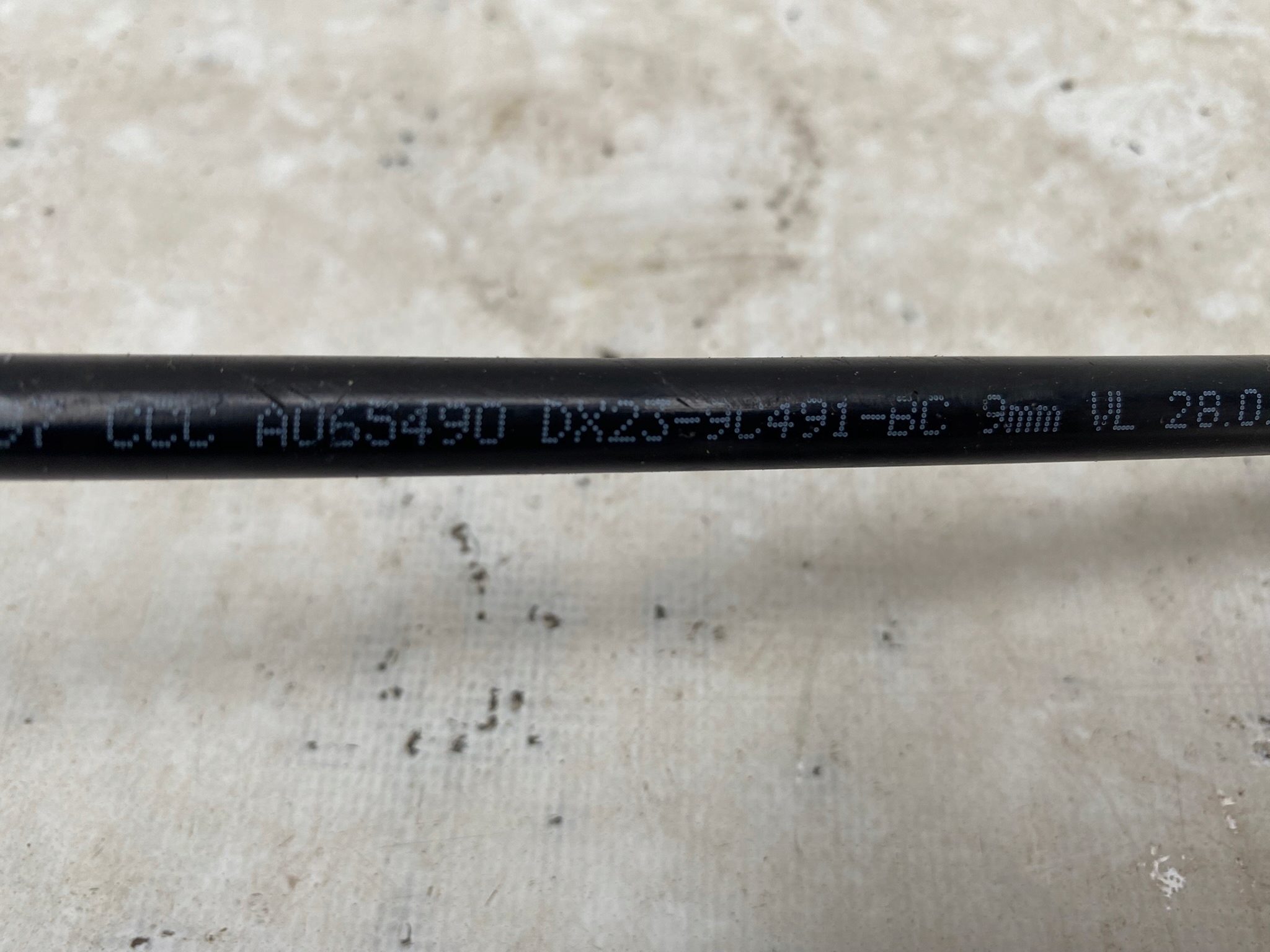 JAGUAR XF 3.0D wiring hose vacual