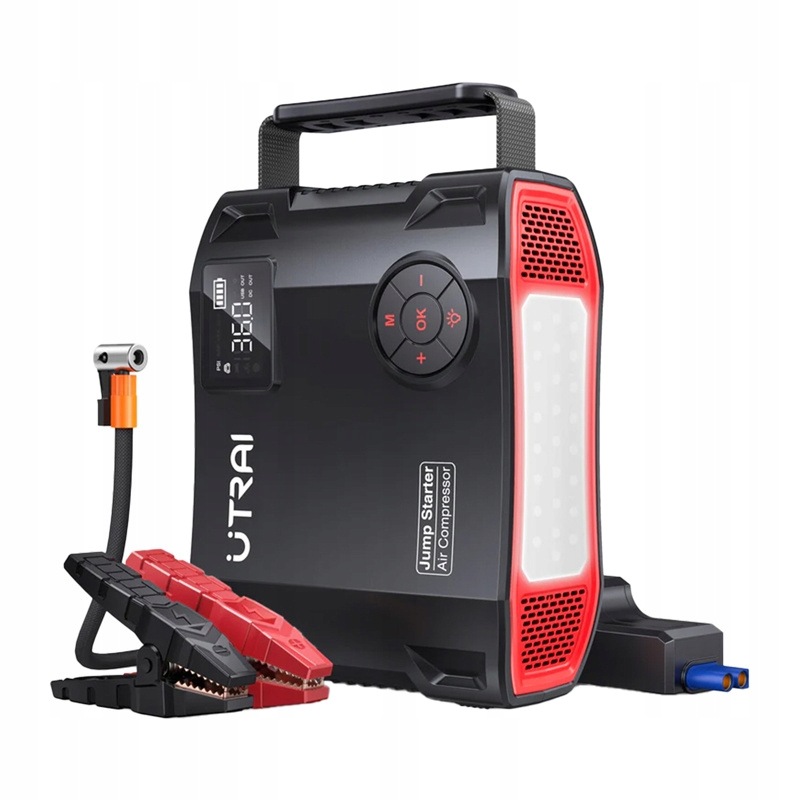 Utrai JS5 Startér do auta Jump Starter Kompresor 150 Psi Powerbank