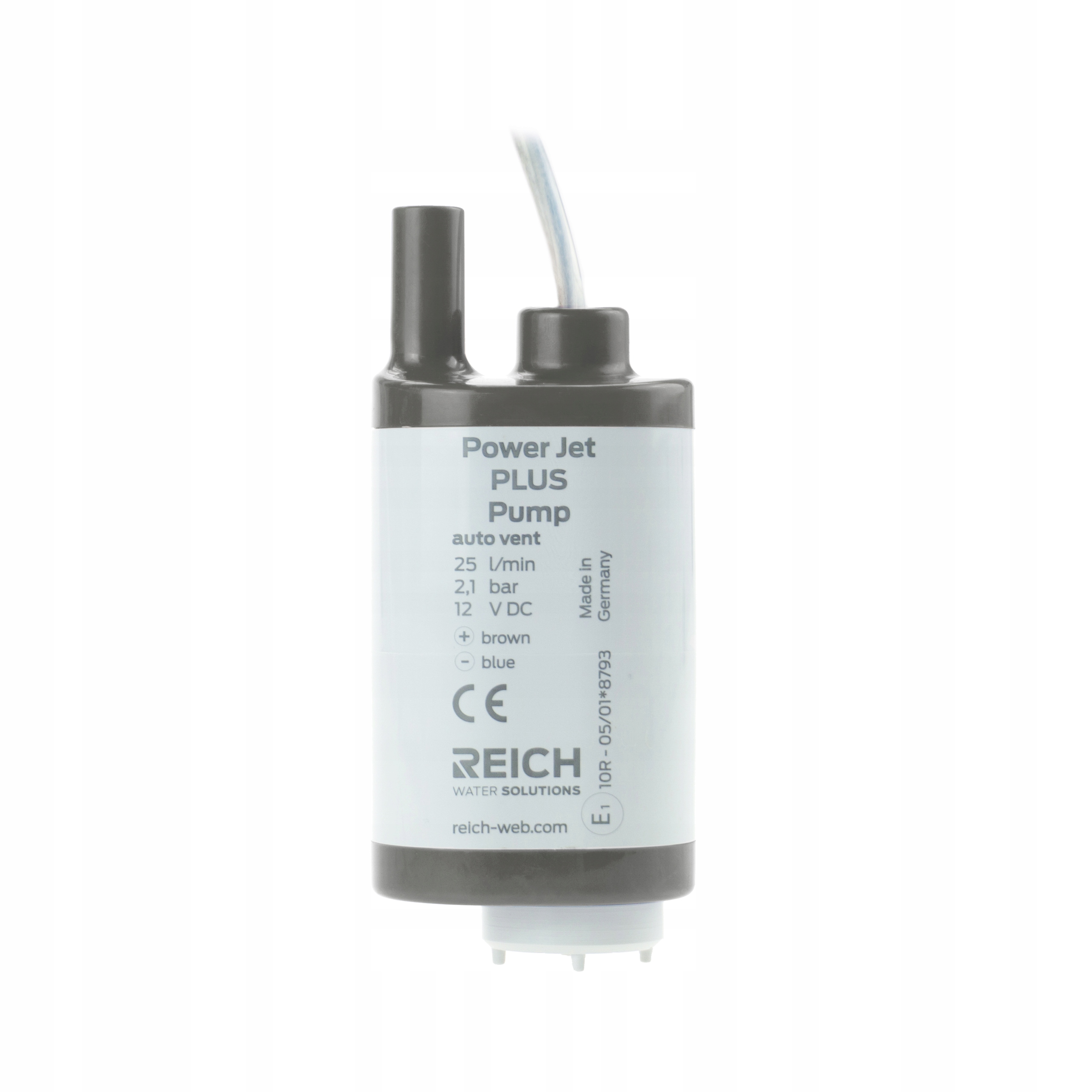 Pumpa na vodu Power Jet Plus 12v 25L 2.1bar Reich výkonná ponorná pumpa
