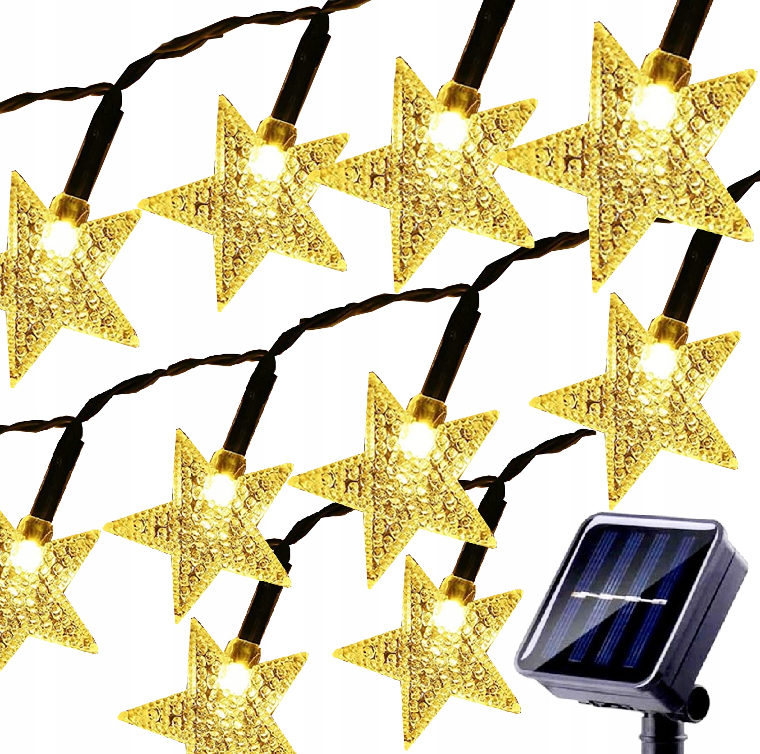 

Lampki Solarne 20 Led choinkowe girlanda ogrodowa