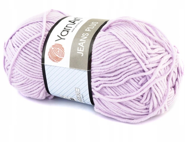 Włóczka Jeans Plus YarnArt kolor fioletowy 19 10507390433 Allegro.pl