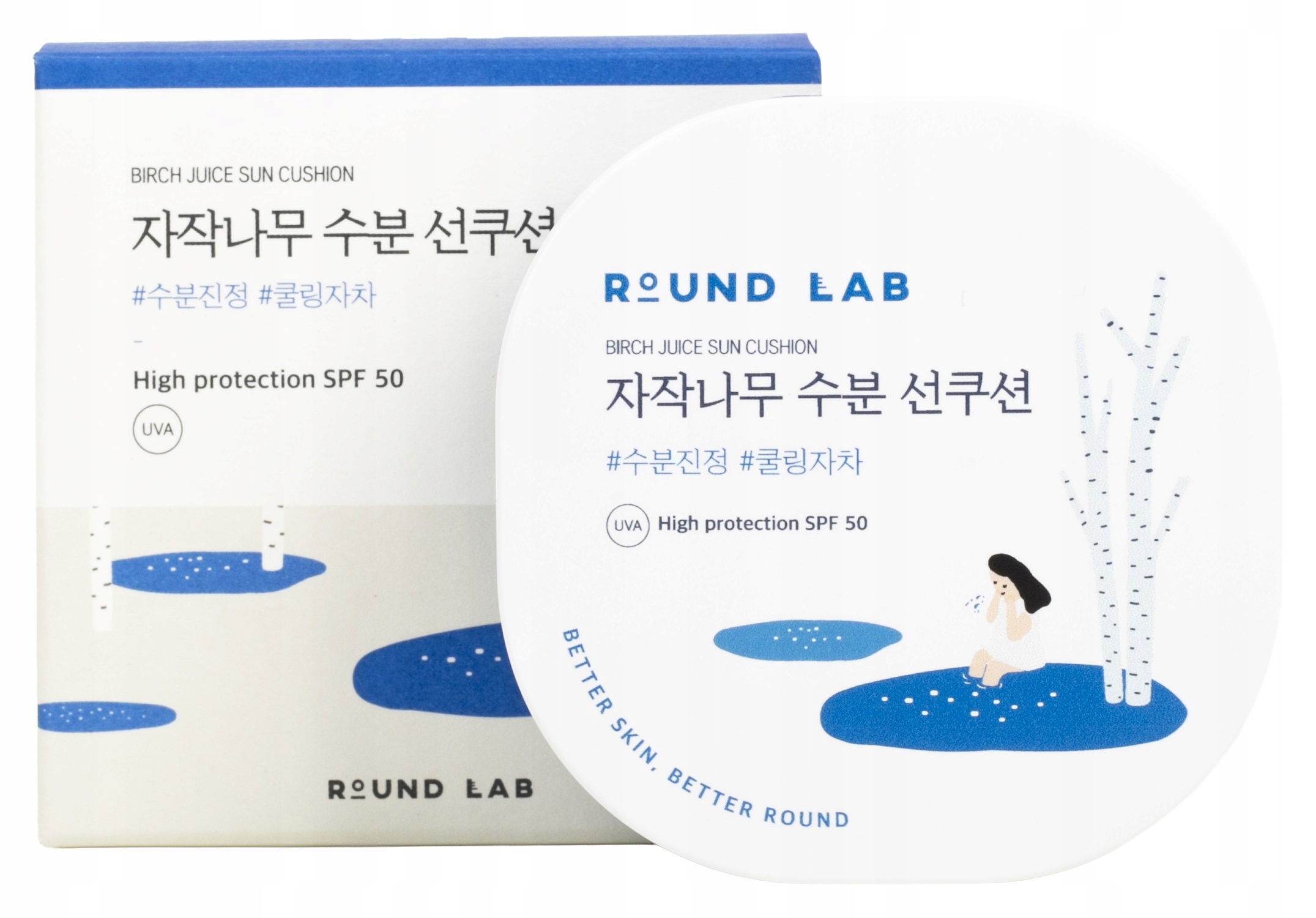 Round Lab Hydratační opalovací krém v polštáři SPF50 50 ml