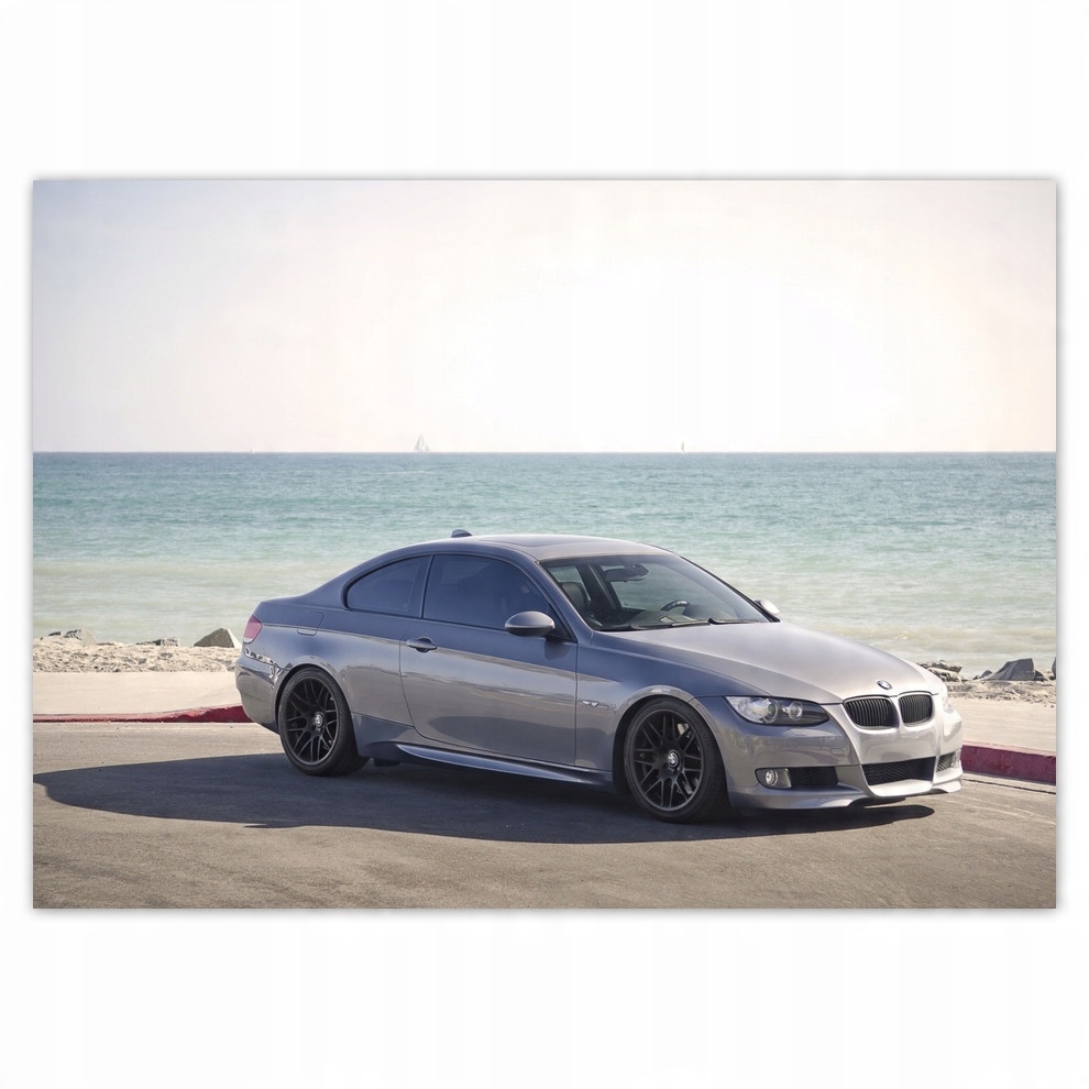 

Naklejki 70x50 Bmw na plaży